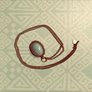 Turquoise stone necklace